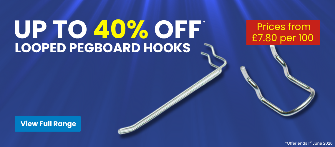 Looped Pegboard Hooks